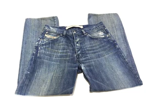 Diesel Industry Denim Division Men's Blue Jeans Size 32 Made In Italy - Picture 1 of 8