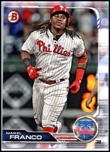 2019 Bowman #47 Maikel Franco Phillies NM-MT 