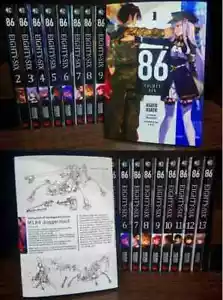 86 SECHSUNDACHTZIG Light Novel englische Version von Asato Band 1-13 ~ NEU & VERSIEGELT - Bild 1 von 22
