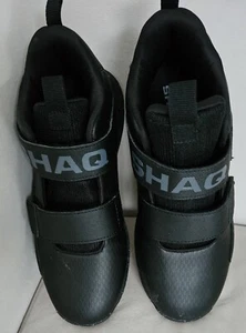 Boys Shaq Black Basketball/Tennis Sneakers. No Tie Shoes. Size 5W. New, No Box. - Picture 1 of 12