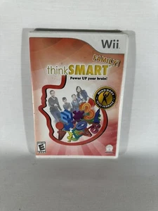 Family Thinksmart Power Up Your Brain New Sealed Nintendo Wii Game - Picture 1 of 2