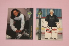 (2) MANON RHEAUME 1993 & 1992 CLASSIC FOUR SPORT #17 & 224 TAMPA BAY LIGHTNING