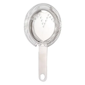 Cocktail Strainer Stainless Steel Bar Drink Strainer Ice Filter Home Supplies US - Picture 1 of 22
