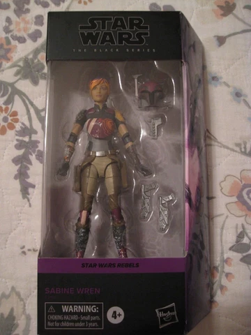 NEW STAR WARS REBELS BLACK SERIES 6" SABINE WREN FIGURE Cover