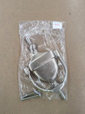 Golpeador de puerta Schlage - Latón macizo - Modelo SC2-3125-619 níquel satinado Foto 1 de 3