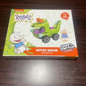 Juego de construcción de vagones Nickelodeon Rugrats Reptar Snap & Switch 35 piezas TOTALMENTE NUEVO - Imagen 1 de 2