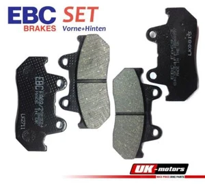 EBC Pastillas Freno Set Delantero+Trasero para Honda NS 250 Fe ( Mcii ) 84 - Imagen 1 de 1
