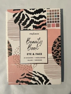 PROFUSION Beauty Book Eye & Face Set 25 Shadows 1 Highlighter 1 Blush 1 Bronzer - Picture 1 of 4