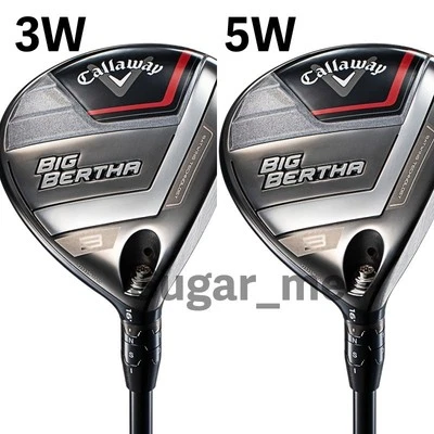 Callaway BIG BERTHA Fairway Wood 3w 5w 2Set SPEEDER NX SR Flex Carbon RH - Image 1 of 4