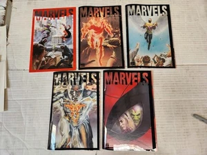 Marvels 0 1 2 3 4 Complete Series Ross Spiderman X-Men Fantastic Four Marvel 42 - Picture 1 of 11