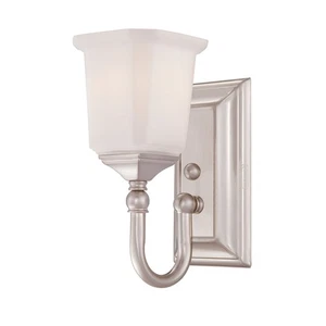 Quoizel NL8601BN Nicholas Bath Light in Brushed Nickel Finish - Picture 1 of 2