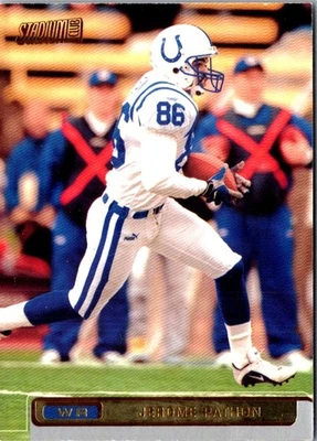 2001 Stadium Club Jerome Pathon #71 Indianapolis Colts Football Card - Image 1 of 2