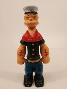 De colección Grande Raro Popeye Hierro Fundido Banco Puerta Tope Coleccionista 9" - Imagen 1 de 6