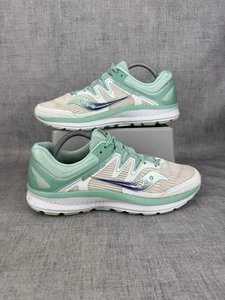 Saucony Guide ISO Laufschuhe Fitnessstudio Walking Turnschuhe Damen UK Größe 8,5 - Bild 1 von 19