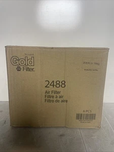 Napa Gold Air Filter 2488 Case Of 6 - Foto 1 di 2