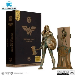McFarlane DC Multiverse WONDER WOMAN CLASSIC PATINA Gold Label 7" Action Fig - Picture 1 of 5