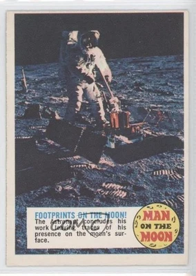 1970 O-Pee-Chee Man on the Moon Expanded Reissue Footprints on the Moon! #82 0s4 - Image 1 of 3