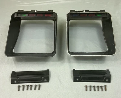 69 Molduras originais para lentes Camaro RS SS Z/28 medidor de velocímetro acabamento cluster - Imagem 1 de 4