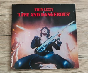 Thin Lizzy LIVE AND DANGEROUS - Vertigo 6641810 Germany 1978 - 2 LP-Set - Imagen 1 de 9