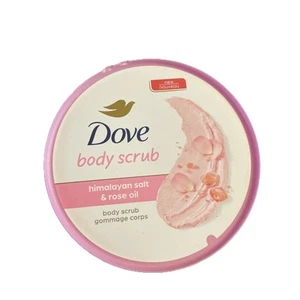 Dove Exfoliating Body Scrub Himalayan Salt And Rose Oil 10.5 oz New - Picture 1 of 4