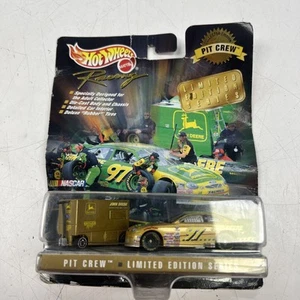 Hot Wheels Chad Little #97 John Deere 1998 Pit Crew Gold Limited Edition - Picture 1 of 7