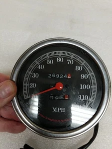harley davidson speedometer oem 1991 Up, 84-99 With Turn Signal Read Switch - Picture 1 of 6