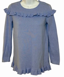 Lilly Pulitzer Serah Sweater Girls XL(12-14) Periwinkle Purple Long Sleeve - Picture 1 of 8