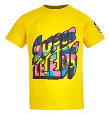 Official Leeds United Football T Shirt Boys 3 4 Years Kids Team Crest LUT4