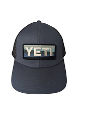 YETI Snapback Trucker Hat Sunrise Badge Deep Blue Mid Pro OSFM NWT New w/Tags