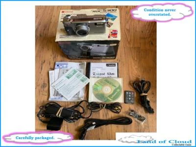Ricoh RDC-5300 2.3 MP digital camera and accessories boxed - SAFE POST - Image 1 of 4