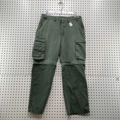 BSA Boys Scout America Convertible Cargo Pants Mens Size 32x29 Green Utility - Image 1 of 4