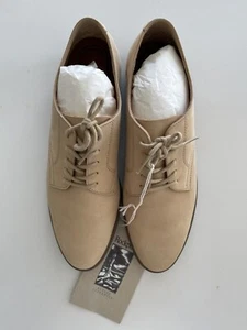 ROCKPORT Women's Size 8 Leather Wheat Casual Oxford Lace Shoes New with Box - Picture 1 of 11
