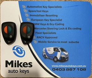 2x Suitable for Mitsubishi Magna TH TW & Verada KH KW 98-05 Keyless Remotes - Picture 1 of 1