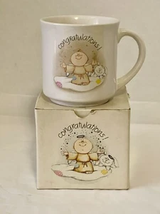 Vintage Ll’L PATCH of Heaven Baby Glückwunsch Tasse - Bild 1 von 9