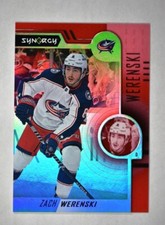 2022-23 UD Synergy Base Red #27 Zach Werenski - Columbus Blue Jackets