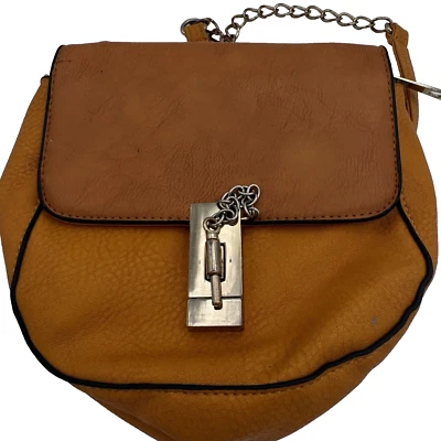 Yoki Leather Women's hand bag purse saddlebag 10" — 第 1/4 张图片