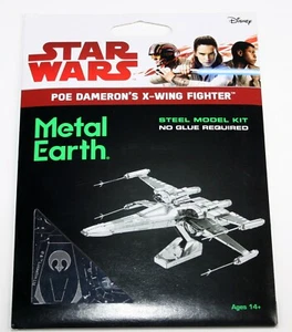 Fascinations Star Wars X-WING FIGHTER 3D Metall Erde Modellbausatz MMS269 - Bild 1 von 4