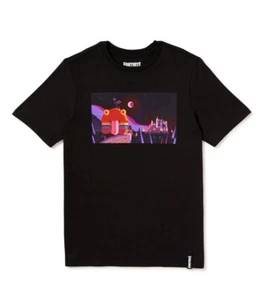 FORTNITE Boys Size M (8) Burger Nite Graphic T-Shirt, Short Sleeve • Black - Picture 1 of 4