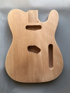 New Electric Guitar Body Mahogany Wood DIY Guitar Project Bolt on Heel S Pickup - Picture 1 of 10
