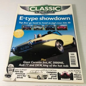 Classic And Sports Car Magazine 2001 March Jaguar E-type, Lotus-Cortina - Picture 1 of 12
