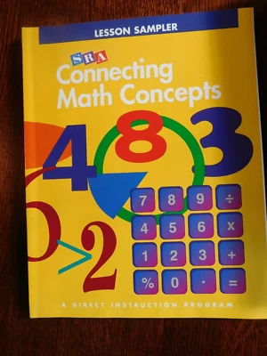 SRA LESSON SAMPLER, CONNECTING MATH CONCEPTS, ENGELMANN - Image 1 of 3
