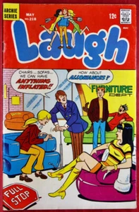 Archie Series Archie Comic Laugh #218 May 1969 Near Mint Condition - Picture 1 of 3