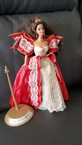 Mattel Barbie Happy Holidays 1997 Special Edition Weihnachtspuppe brünett - Bild 1 von 4