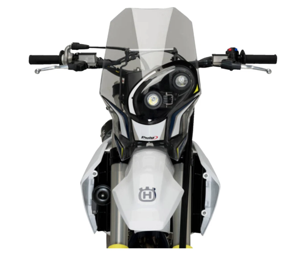 Semicarenado/parabrisas transparente Puig Rally #20548W Husqvarna Foto 1 de 1