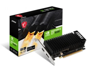 MSI GeForce GT 1030 4GHD4 LP OC NVIDIA 4 GB GDDR4 V812-037R - Picture 1 of 2