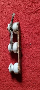 antike organal Porzellan Isolatoren klein Stück3 - Bild 1 von 2