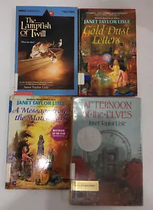 Janet Taylor Lisle Books Lot: Afternoon Of The Elves, Lampfish, Good Dust, +!! - Foto 1 di 2