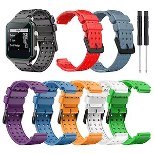 Für Garmin Approach S20 Uhr Silikon Uhrenarmband Armband Gürtel mit Werkzeug - Bild 1 von 20