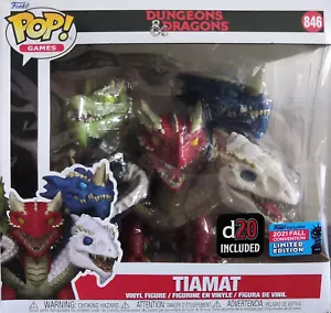 ¡FUNKO POP! Dungeons & Dragons, Tiamat #846, Figura de Colección Vinilo D&D, D20, LTD, Nuevo - Imagen 1 de 6