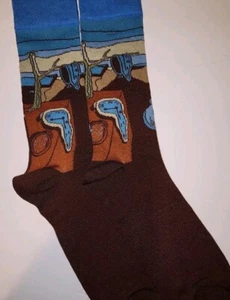 Artist Series~The Persistence Of Memory Salvador Dali 1931~Fits Men’s Sizes 7-12 - Picture 1 of 4